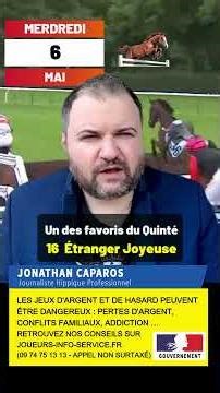 jcaparos.com 🏇 Quinté du mercredi 6 mai à Vincennes ✅ Favori, Outsider et Cheval du Jour #pmu #turf