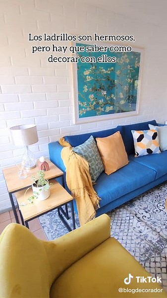 Decoración Creativa con Paredes de Ladrillo