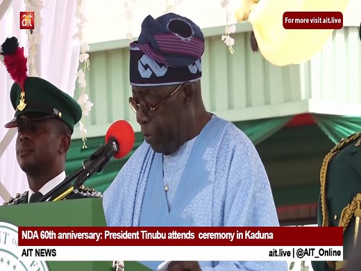 17 reactions | NDA 60th anniversary: President Tinubu attends ceremony in Kaduna | AIT Online | Facebook