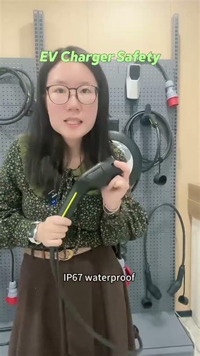 IP67 AC EV Charger, high water proof level for rainy days or high-humidity environment
