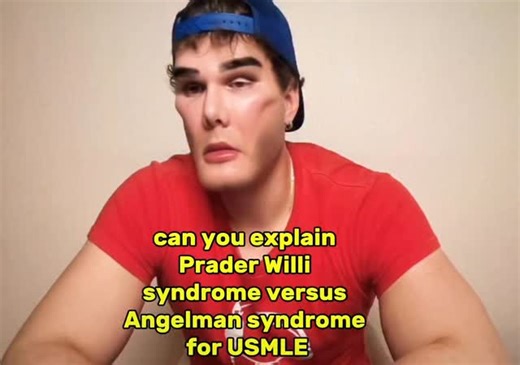 mehlmanmedical.com on Instagram: "Can you explain Prader-Willi vs Angelman syndrome (imprinting) for USMLE?” #mehlman_medical #mike_mehlman #usmle #usmlestep #usmleprep #usmlestep1 #usmlestep2 #usmlepreparation #usmlejourney #usmlemotivation #cbse #cbseboardexam #step1 #step2ck #step3 #medstudent #medstudentlife #medical #medicalschool"