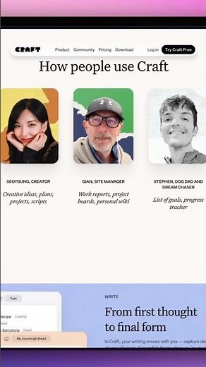 Craft: AI-Free Note-Taking App