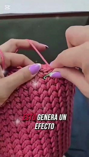 Como aprender a tejer lindos bolsos en trapillo