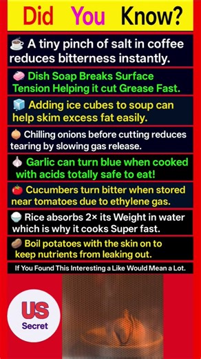 Kitchen Facts That Sound Fake But Are Real