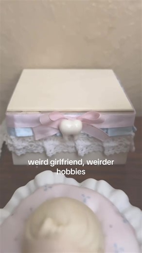 I made another box just for my little jars .. #fyp #morute #moots? #weirdcore #creepycute