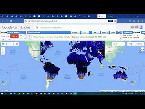 Earth Engine 45: Import & Visualize Global Sulphur Dioxide (SO2) concentration with Sentinel - 5P