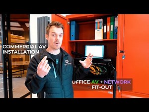 Commercial AV Installation - Office AV + Network Fit-Out