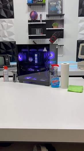 How to clean your computer! 🧼 #custompc #gamingpc #pcbuilder #gamer #diy #computerrepair #detailing #cleaning | PC PLUG