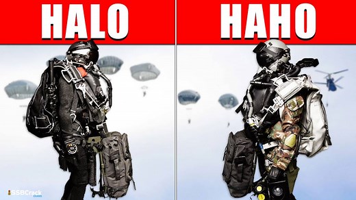HALO and HAHO Jumps by the Paratroopers [Explained]