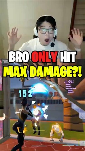 MAX DAMAGE ONLY CHALLENGE!? 😱 #fortnite