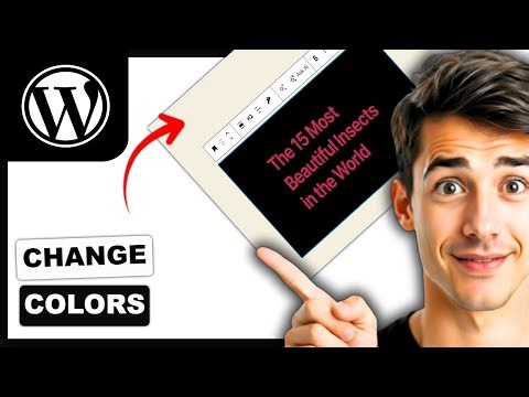 How to change default colors in WordPress block editor (Easiest Way)(2026 Guide)