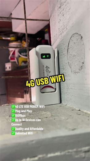 Solusyon sa Walang Signal: 4G USB Modem Wifi