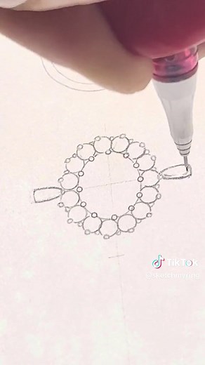 Princess Diana Engagement Ring Sketch | Jewelry Design ASMR