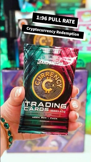 1:96 Pull Rate for Cryptocurrency Redemption! Cardsmiths' Currency Series 5 Trading Cards Worth It?