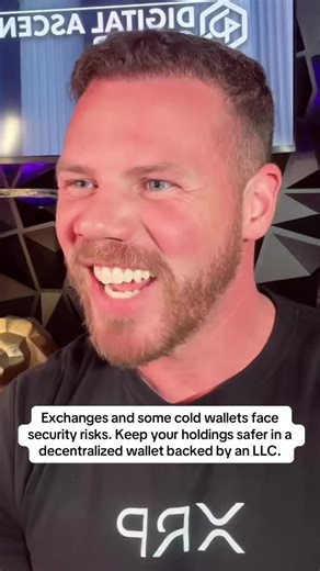 Exchanges and some cold wallets face security risks. Keep your holdings safer in a decentralized wallet backed by an LLC. #rp #xrparmy #digitalassets #llc #Jakeclaver