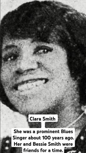 Blues singer from 100 years ago. Clara Smith (Columbia Records) 1920s #oldies #vintage