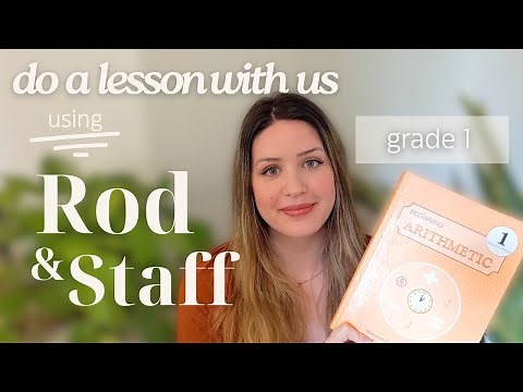 DO A LESSON WITH US || Rod and Staff Arithmetic 1
