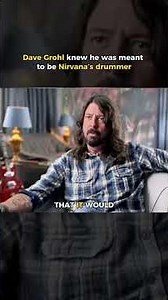Dave Grohl knew something clicked the moment he played with Nirvana.