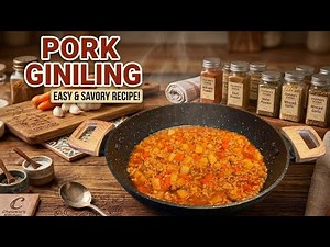 Easy Pork Giniling Recipe l Simple Homemade Filipino Ground Pork Dish