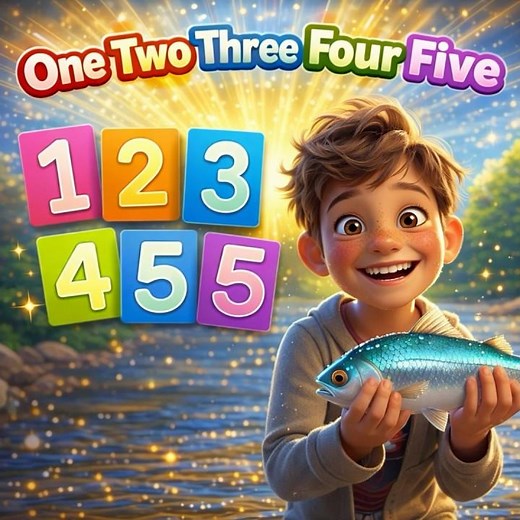 One Two Three Four Five Once I Caught A Fish Alive | Nursery Rhymes For Kids