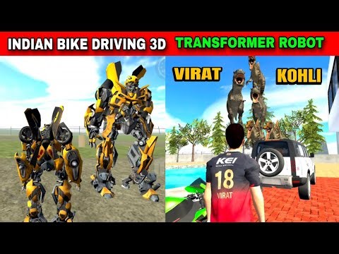 Transformer Robot Virat Kohli | Funny Gameplay Indian Bikes Driving 3d 🤣🤣