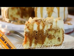 Dulce de Leche Poke Cake