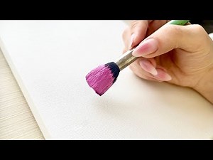 How to paint a Flower pot step by step?🌸