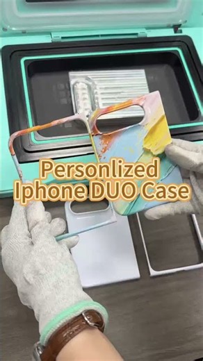 Custom iPhone DUO Case | Heat Transfer Printing Process