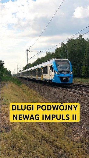 Długi, podwójny Newag Impuls II | czerwiec 2026