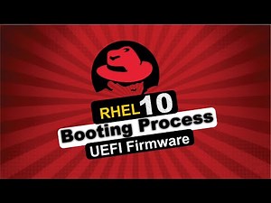 RHEL 10 Boot Process Explained | UEFI Firmware to Systemd Step-by-Step