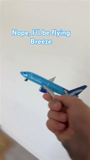 It will be my second time ever flying Breeze. It’s a good airline. I recommend it.