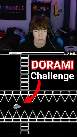 EXTREME DORAMI Challenge #limbo #geometrydash #challenge #dorami