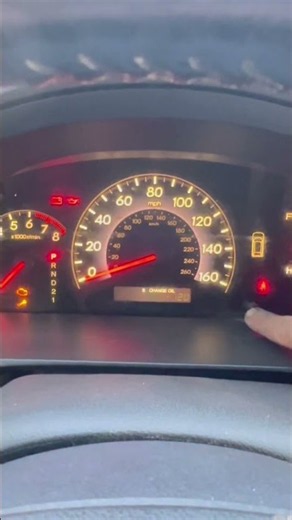 Honda Odyssey Oil Light Reset 2001-2017