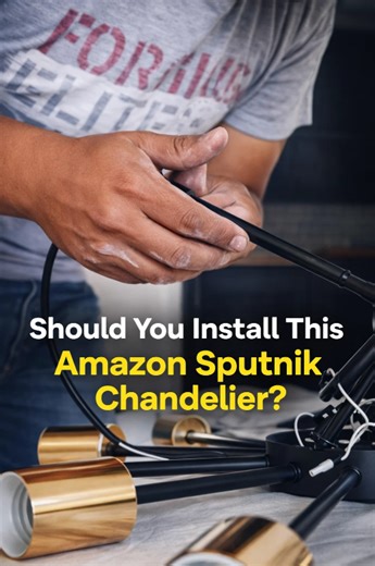 Should you install this Amazon Sputnik chandelier?