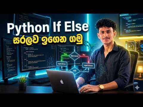 Python If Else සරලව ඉගෙන ගමු 🐍