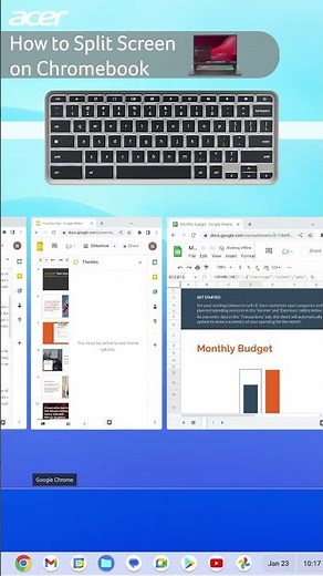 How to Split Screen on Your Chromebook #AcerSupport #Chromebook #Acer