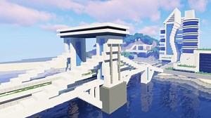Futuristic City #7 Minecraft Map