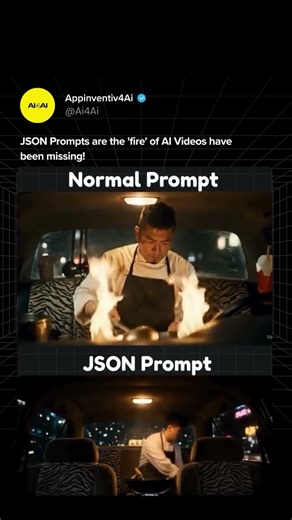 Make your AI videos pop with JSON PROMPTS