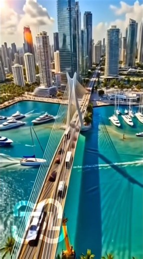 45 Seconds to Build a Mega Bridge 🤯 Insane Construction Timelapse