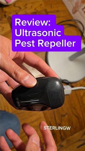 REVIEW: Ultrasonic Pest Repeller for insects and mice. #pestcontrol #Ultrasonic #mice #garage #diy