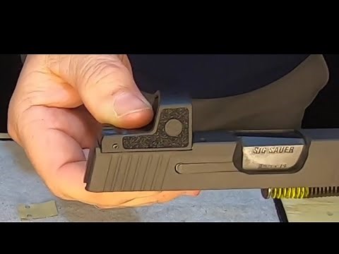 Sig Sauer P365 XL Romeo Zero Optic Install