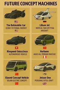 10 Future Concept Machines – Mind-Blowing Next-Gen Vehicles! ⚡🚀 #automobile