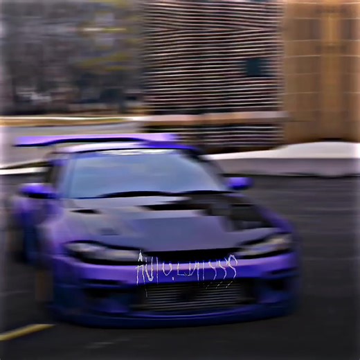 Customized Nissan Silvia S15 | Black & Purple | Car Edit