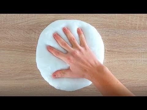 Making White Slime With PVA Glue 🍭