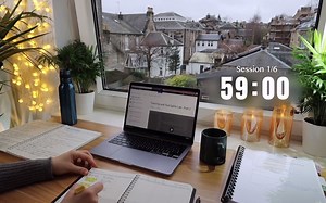 6小时实时学习｜真实声音｜无音乐｜学习陪伴｜study with me｜一起学习吧｜陪你学习｜学习打卡挑战｜学习日记｜沉浸式陪伴学习｜maple自习室｜搬运