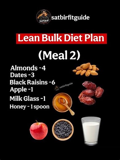 Lean Bulk Diet Plan for Muscle Gain