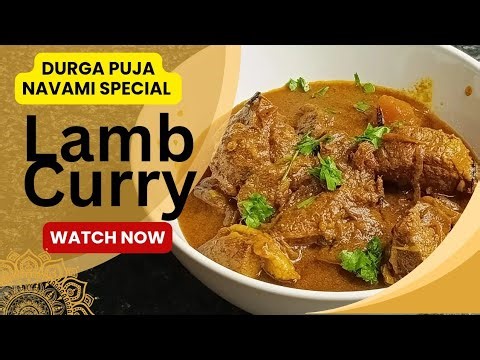 Navami Spl Lamb Curry in Indian Style