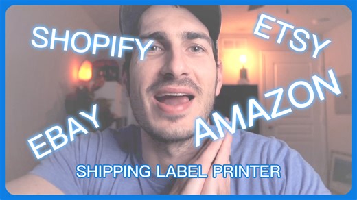 Watch Jiose J500 Label Printer Review on Amazon Live