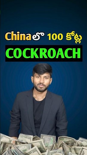 100 crores cockroach #swaroopfacts