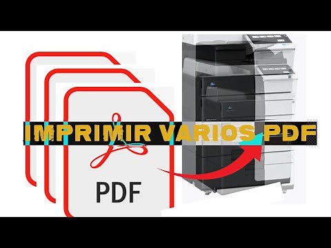 Cómo imprimir múltiples archivos PDF sin tener que abrirlos individualmente